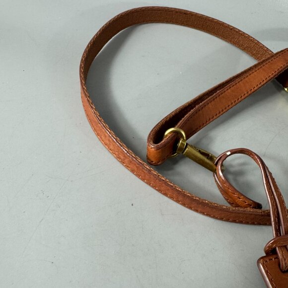 Fossil Brown Leather Adjustable Strap with Matching Hanging Tag - Picture 4 of 8